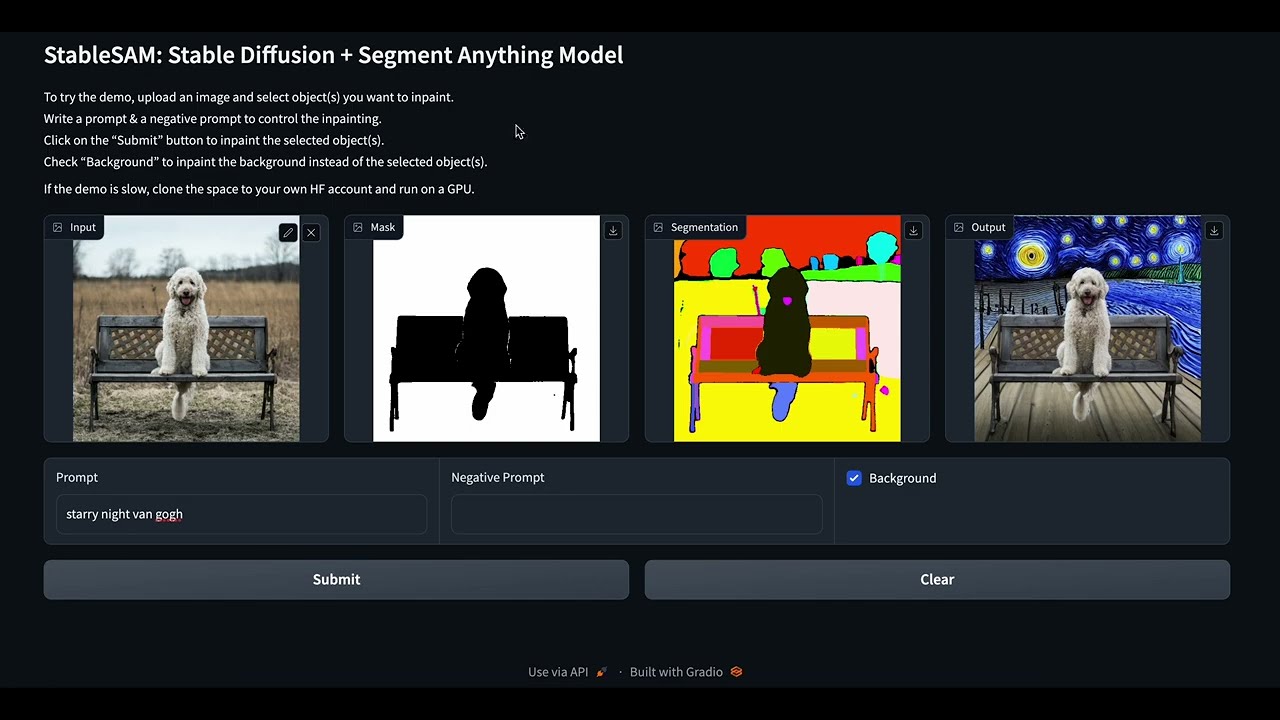 Segmentation ControlNet Example